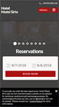 Mobile Screenshot of motelsirio.it